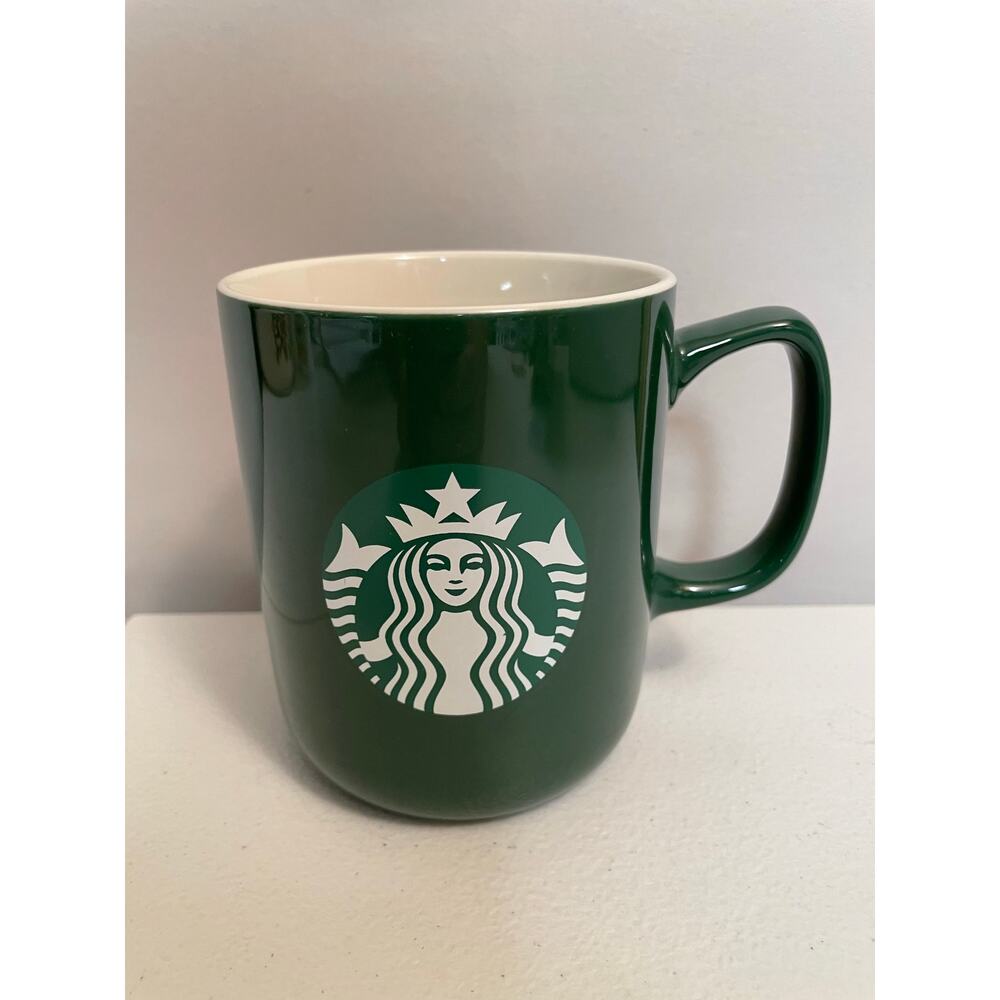 Starbucks 2021‎ green 16oz coffee tea mug classic Mermaid logo Perfect GIFT
